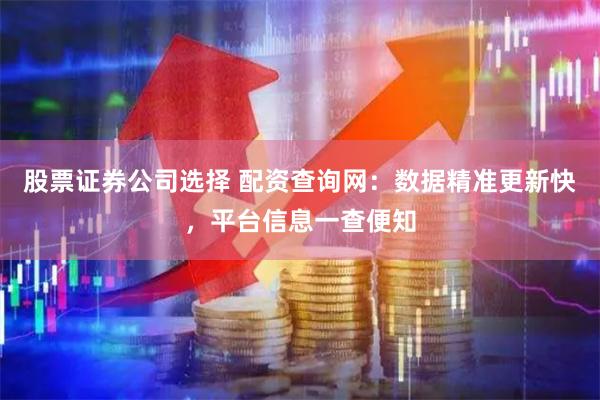 股票证券公司选择 配资查询网：数据精准更新快，平台信息一查便知