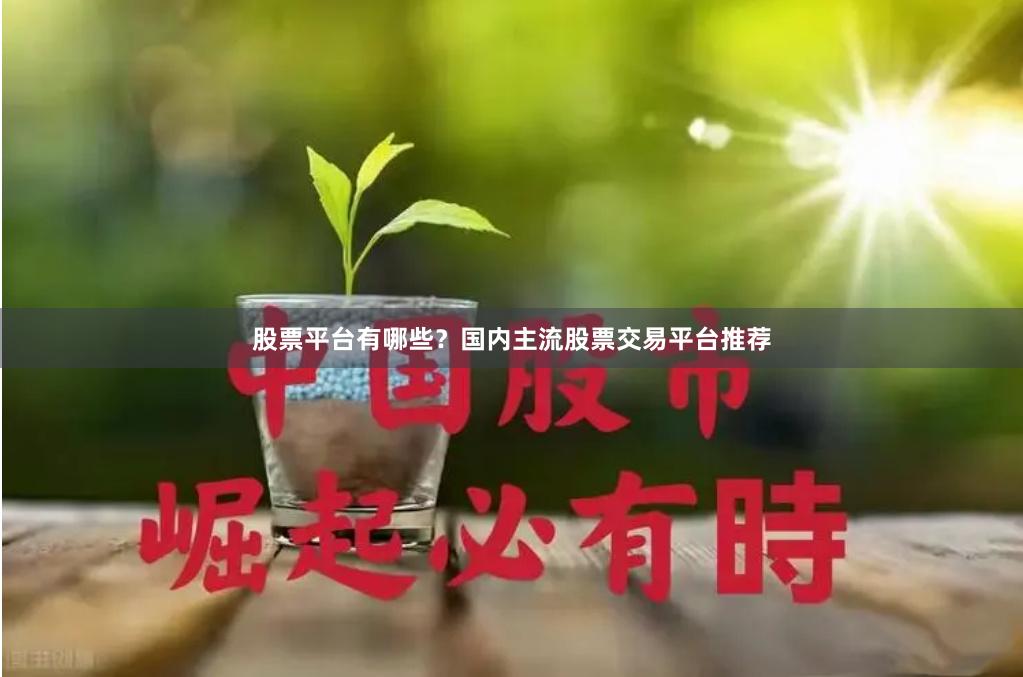 股票平台有哪些?国内主流股票交易平台推荐